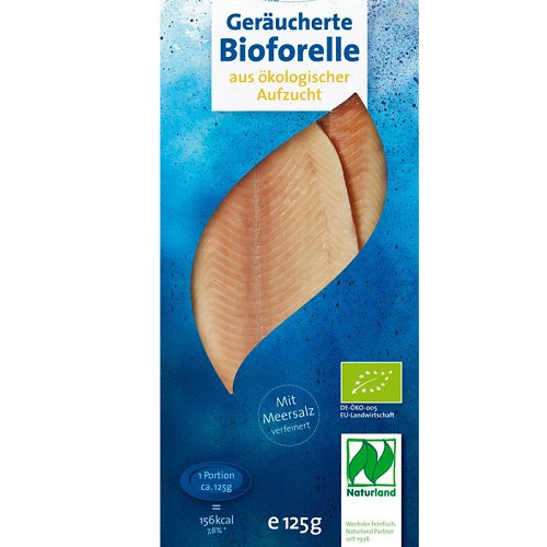 Forellen-Filets, geräuchert 125g
