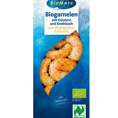 Garnelen, mit Kräutern & Knoblauch 