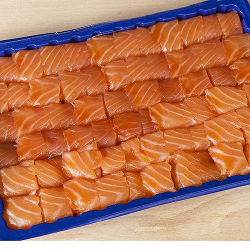 Lachs-Häppchen, 500g