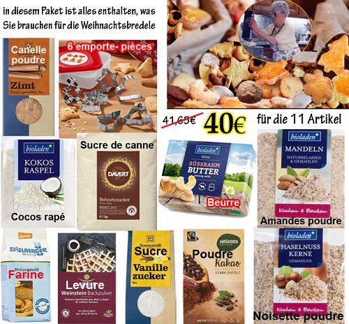 Weihnachtsbredele Paket