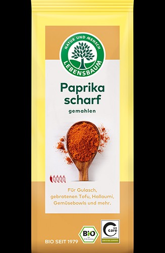 Paprika scharf, gemahlen 50g -