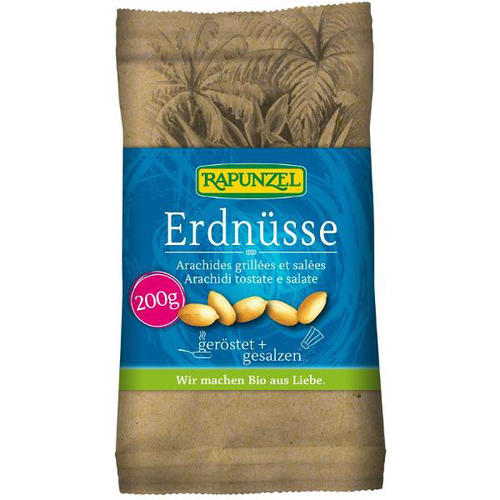 Erdnüsse geröstet & gesalzen 200g