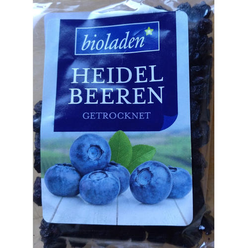  Feinkost produkte : Heidelbeeren getrocknet