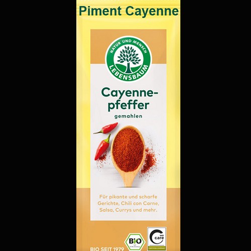  Feinkost produkte : Cayennepfeffer, gemahlen 50g