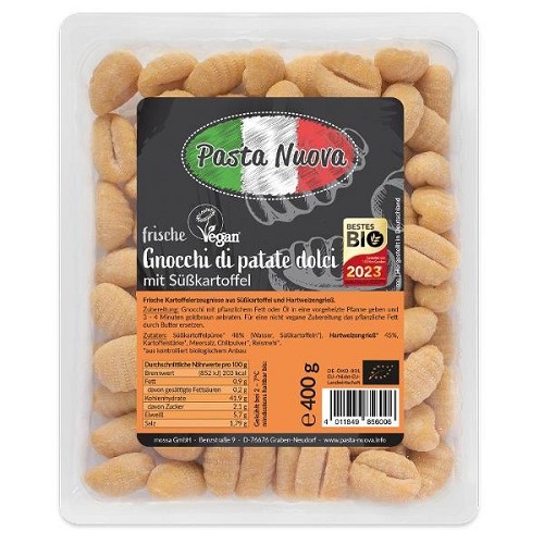 Gnocchi di patate dolci  mit Süßkartoffel 400g