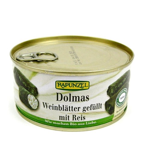 Dolmas Weinblätter gefüllt mit Reis