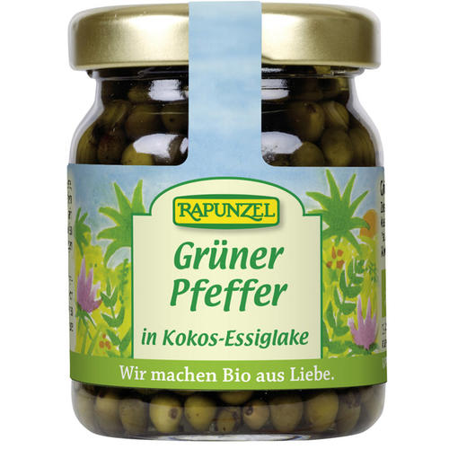 Grüner Pfeffer in Kokos-Essiglake -35g