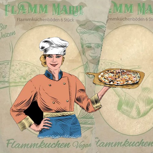 Weizen-Flammkuchenböden ovale Form  6 St., (25 x 17,5 cm)