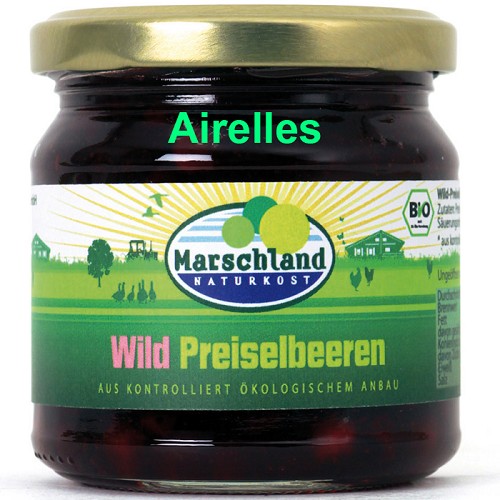 wild Preiselbeeren