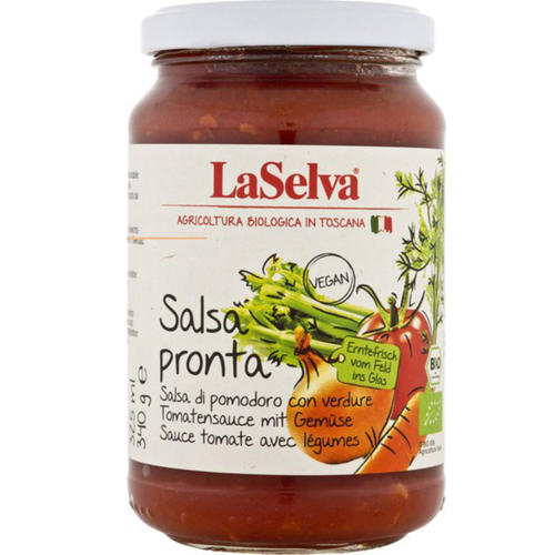  Feinkost produkte : Salsa Pronta-Tomatensauce mit frischem Gemüse