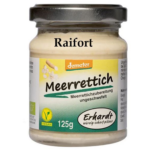 Meerrettich im Glas