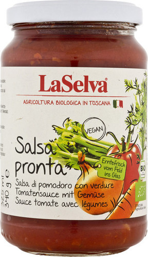 Sauce tomate avec légumes 340g