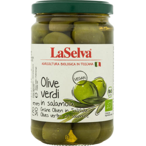  Feinkost produkte : Grüne Oliven in Salzlake