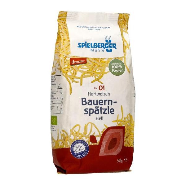 Bauernspätzle hell ohne Ei