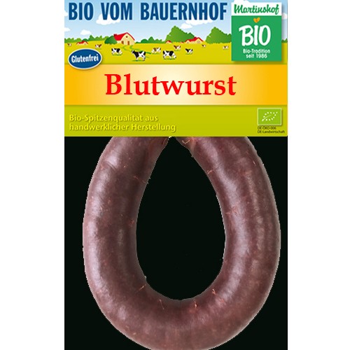 Bio Blutwurst Hausmacher Art 