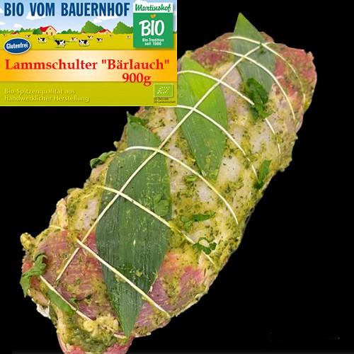 Bio Lammschulter Bärlauch ca. 900g- OSTERN ANGEBOTE