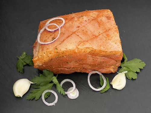 Bio Krustenbraten mariniert - Wiegegewicht ca. 1kg