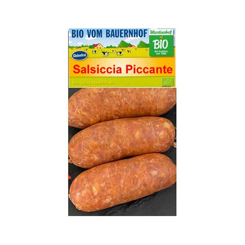 Bio Salsiccia Piccante 3x60g