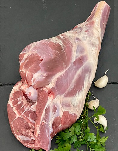 Bio Lammkeule wie gewachsen