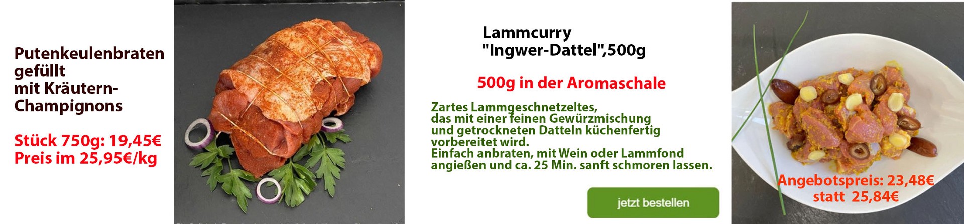 Bio vom Bauernhof : Fleisch, Aufschnitt, Lebensmittel und Bio-Produkte